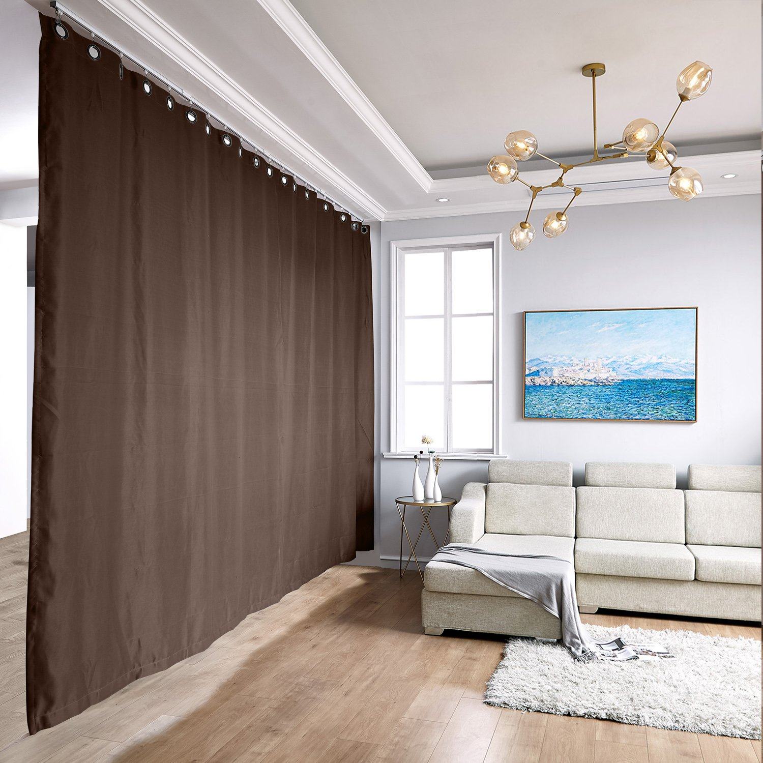 Room Divider Blackout Curtain Ceiling